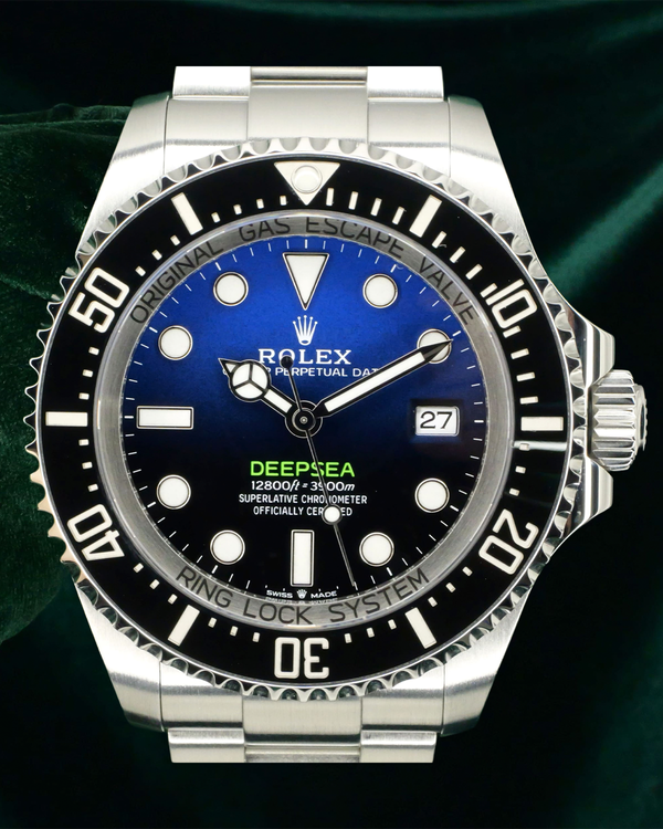 2025 Rolex Sea-Dweller Deepsea "James Cameron" 44MM Blue Dial Oyster Bracelet (136660)