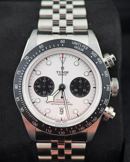 2026 Tudor Black Bay Chrono "Panda" 41MM White Dial Steel Bracelet (79360N)