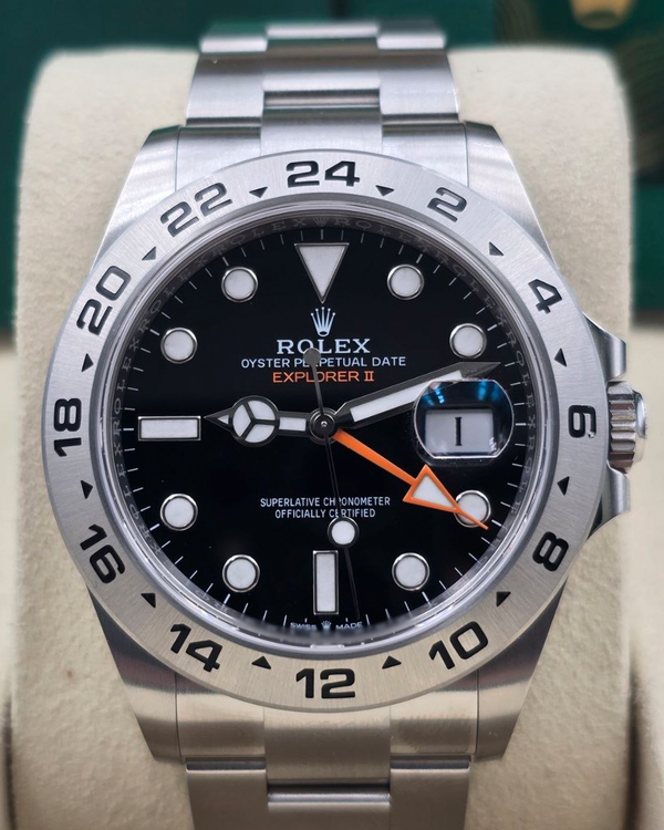 2025 Rolex Explorer II 42MM Black Dial Oyster Bracelet (226570)
