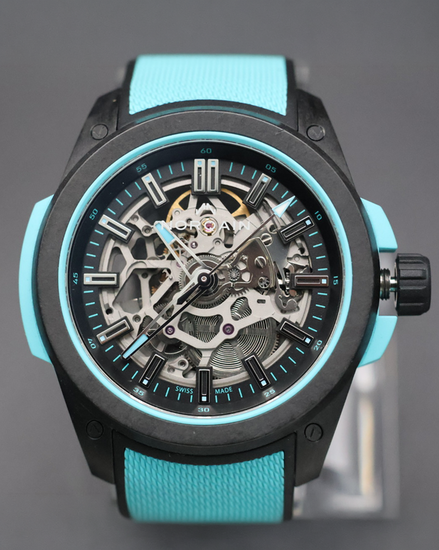 No Reserve - 2025 Norqain Wild One 42MM Skeleton Dial Rubber Strap (N3000.07Q27.B07)