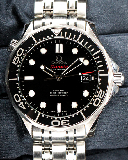 No Reserve - 2020 Omega Seamaster Diver 300M 41MM Black Dial Steel Bracelet (212.30.41.20.01.003)
