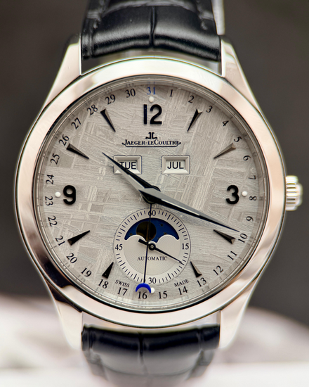 2017 Jaeger-LeCoultre Master Calendar 39MM Meteorite Dial Leather Strap (Q1558421)