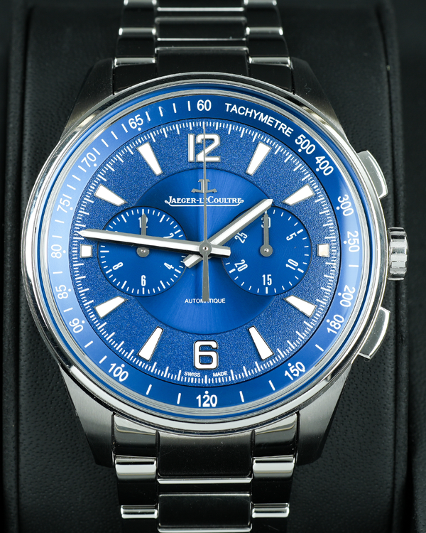 2021 Jaeger-LeCoultre Polaris Chronograph 42MM Blue Dial Steel Bracelet (Q9028180)
