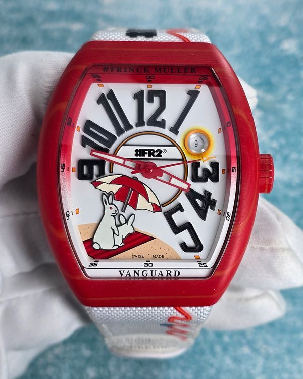 No Reserve - Franck Muller Vanguard (V 41 SC DT BEACH FR2 BU BL GF BLC NR)