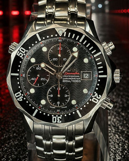 No Reserve - 2018 Omega Seamaster Diver 300M 41.5MM Black Dial Steel Bracelet (213.30.42.40.01.001)