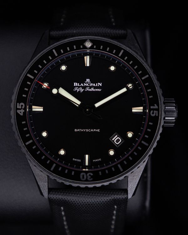No Reserve - Blancpain Fifty Fathoms (5000-0130-B52A)