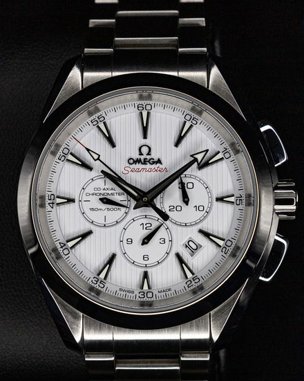 No Reserve - 2023 Omega Seamaster Aqua Terra 44MM White Dial Steel Bracelet (231.10.44.50.04.001)