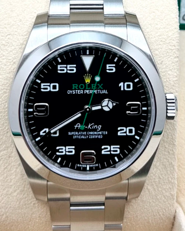 2017 Rolex Air-King 40MM Black Dial Oyster Bracelet (116900)