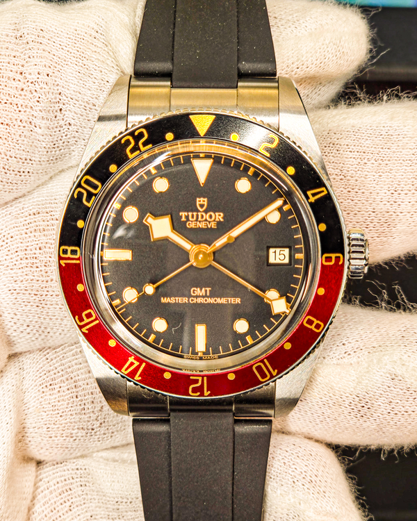 2026 Tudor Black Bay '58 GMT "Coke" 39MM Black Dial Rubber Strap (7939G1A0NRU)