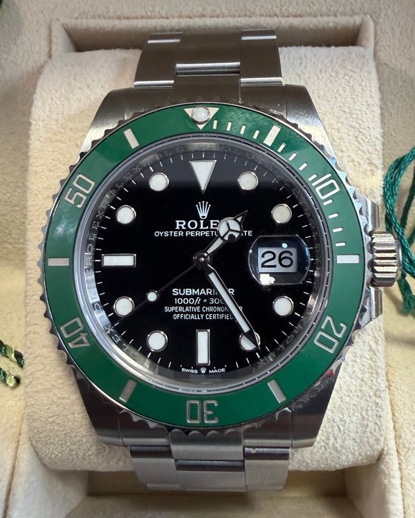 2022 Rolex Submariner Date "Starbucks" 41MM Black Dial Oyster Bracelet (126610LV)
