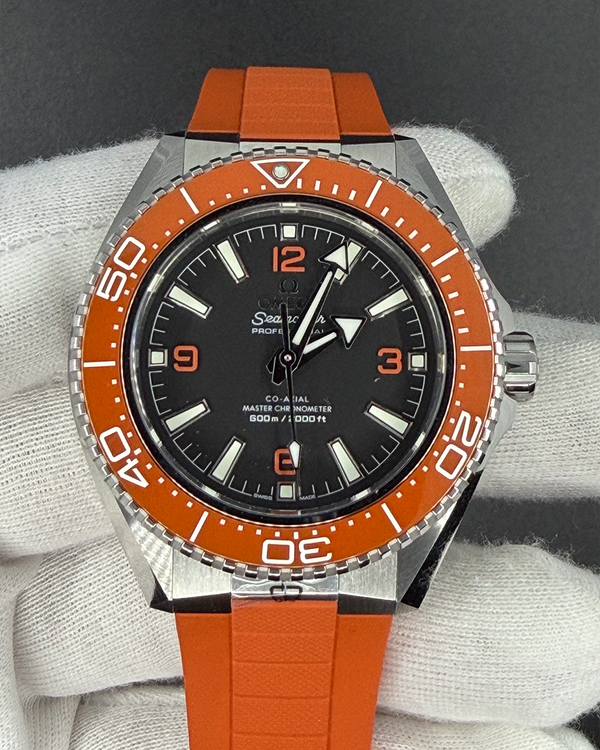 2026 Omega Seamaster Planet Ocean 600M 42MM Black Dial Rubber Strap (217.32.42.21.01.004)
