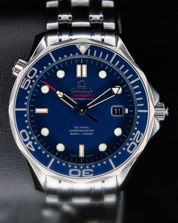 No Reserve - 2025 Omega Seamaster Diver 300M 41MM Blue Dial Steel Bracelet (212.30.41.20.03.001)