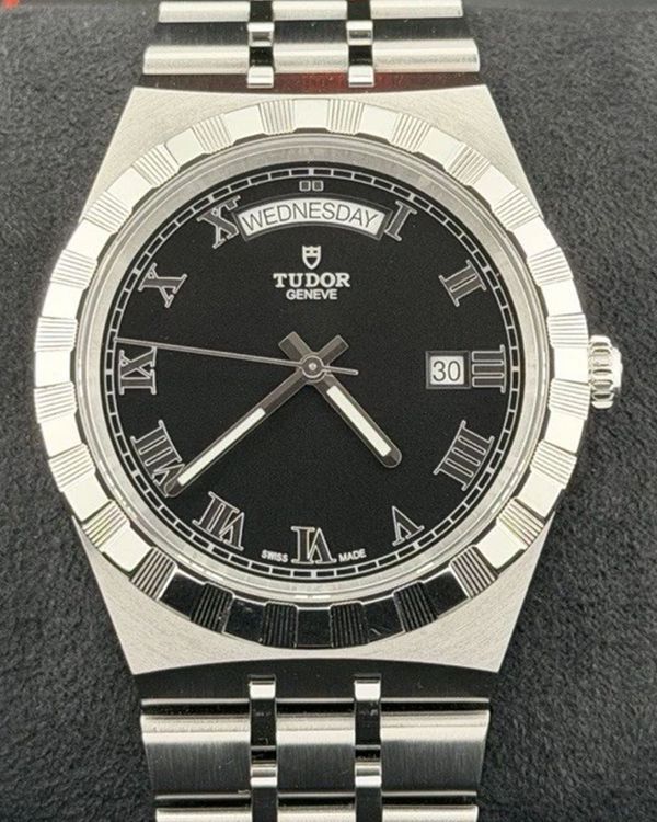 2023 Tudor Royal 38MM Black Dial Steel Bracelet (28500)