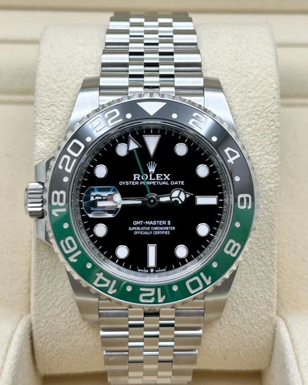 2024 Rolex GMT-Master II “Sprite” 40MM Black Dial Jubilee Bracelet (126720VTNR)