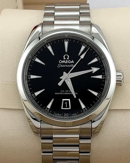 2026 Omega Seamaster Aqua Terra 38MM Black Dial Steel Bracelet (220.10.38.20.01.004)