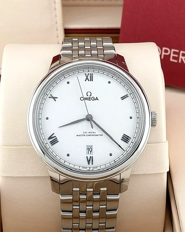 2023 Omega De Ville Prestige 40MM Silver Dial Steel Bracelet (434.10.40.20.02.001)