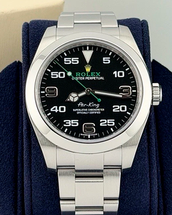 Rolex Air-King 40MM Black Dial Oyster Bracelet (116900)