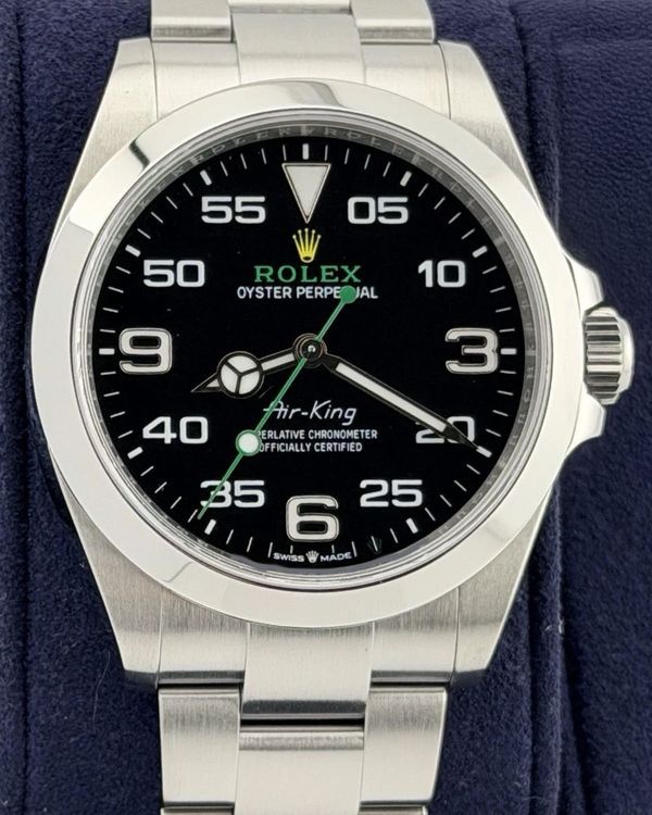 2025 Rolex Air-King 40MM Black Dial Oyster Bracelet (126900)