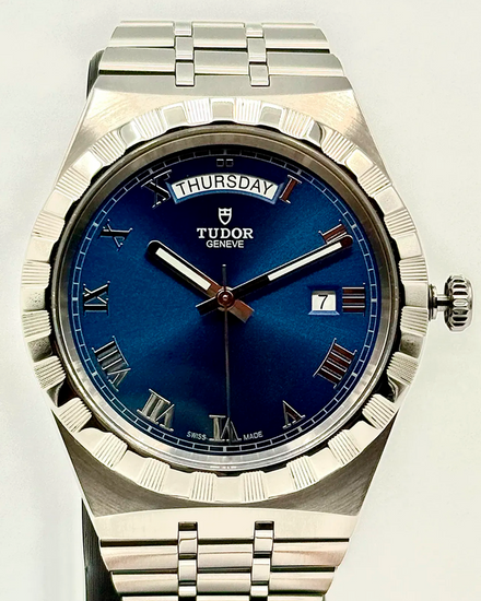 2021 Tudor Royal 41MM Blue Dial Steel Bracelet (28600)