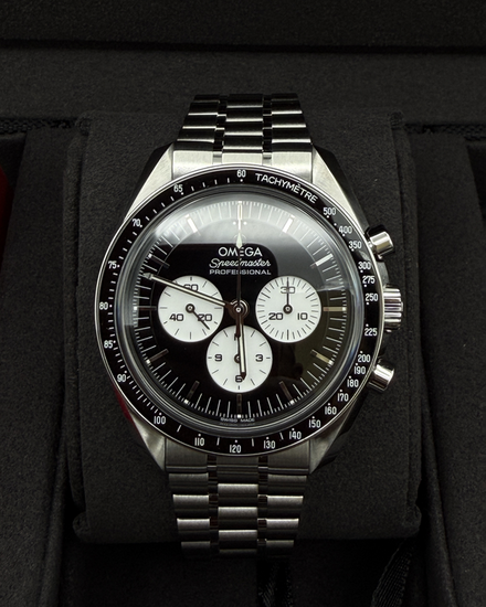 2026 Omega Speedmaster Professional Moonwatch 42MM Black Dial Steel Bracelet (310.30.42.50.01.004)