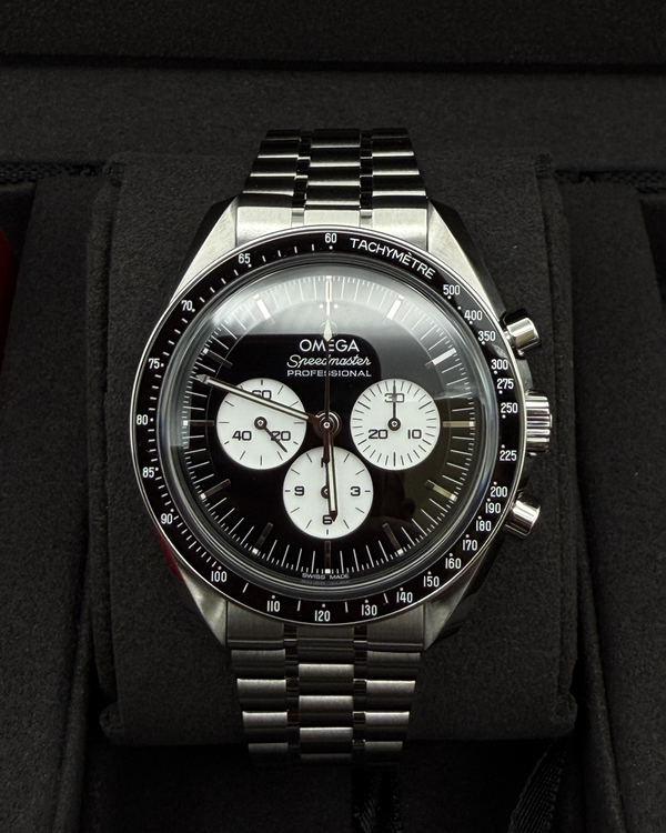 2026 Omega Speedmaster Professional Moonwatch 42MM Black Dial Steel Bracelet (310.30.42.50.01.004)