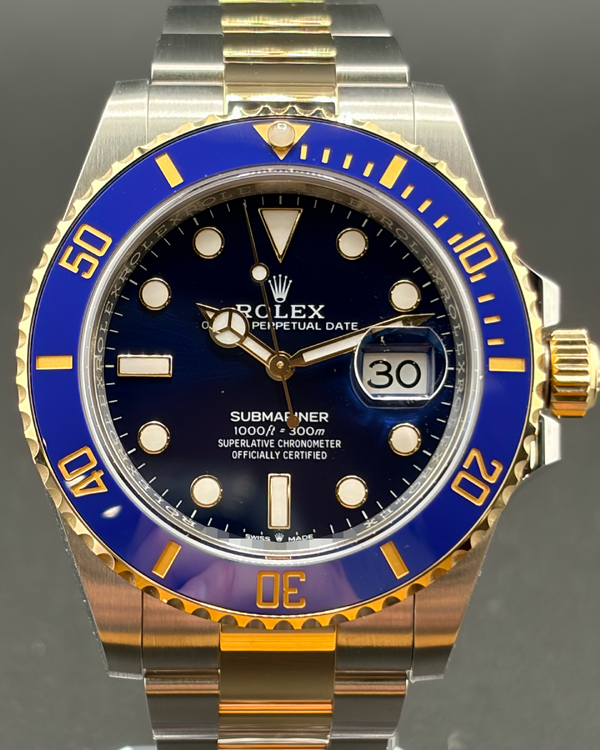 2026 Rolex Submariner Date "Bluesy" 41MM Blue Dial Two-Tone Oyster Bracelet (126613LB)