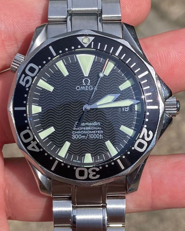 Omega Seamaster Diver 300M "Peter Blake" 41MM Black Dial Steel Bracelet (2254.50.00)