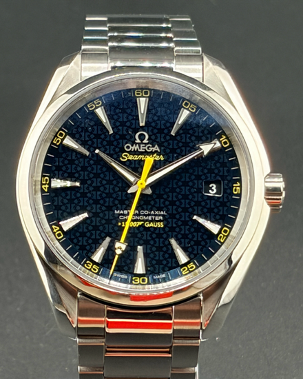 Omega Seamaster Aqua Terra 150M "James Bond" L.E. 41.5MM Blue Dial Steel Bracelet (231.10.42.21.03.004)