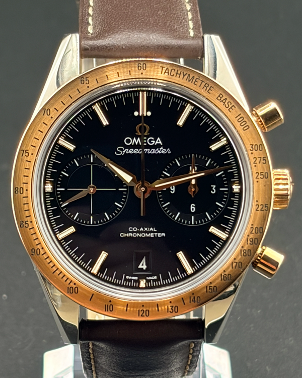 2024 Omega Speedmaster '57 41.5MM Black Dial Leather Strap (331.22.42.51.01.001)