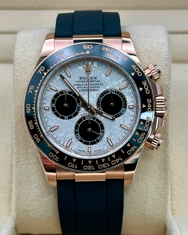 2026 Rolex Cosmograph Daytona 40MM Meteorite Dial Oysterflex Strap (126515LN)
