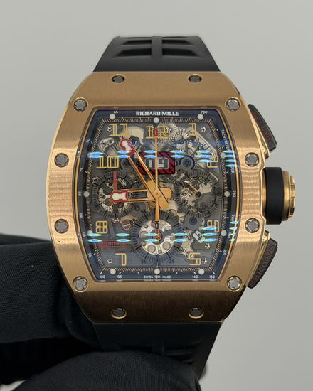 2022 Richard Mille RM 011 L.E. 40MM Skeleton Dial Rubber Strap (RM011 AMTI)