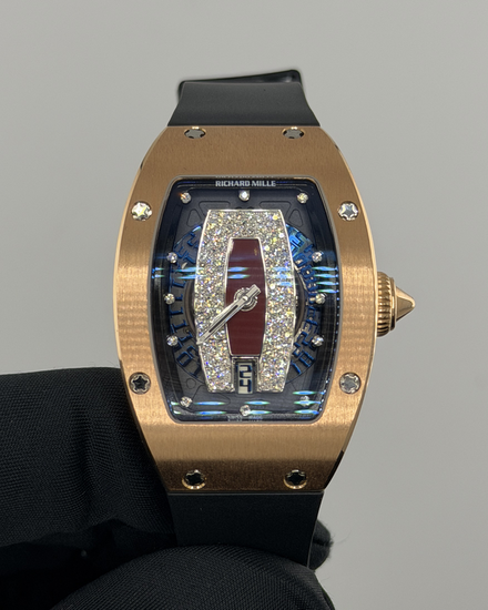 2006 Richard Mille RM 07 31MM Skeleton Dial Rubber Strap (RM007 AF PG)