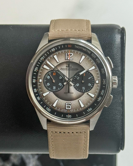 2024 Jaeger-LeCoultre Polaris Chronograph 42MM Grey Dial Textile Strap (Q902843J)