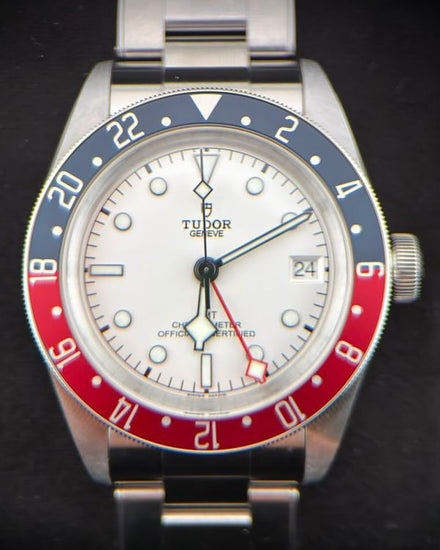 2026 Tudor Black Bay GMT "Pepsi" 41MM White Dial Steel Bracelet (79830RB)