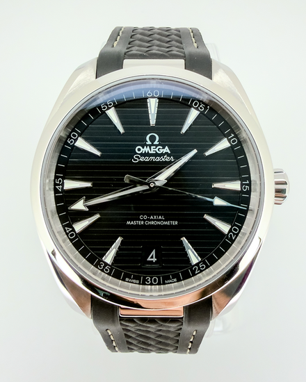2022 Omega Seamaster Aqua Terra 150M 41MM Black Dial Rubber Strap (220.12.41.21.01.001)