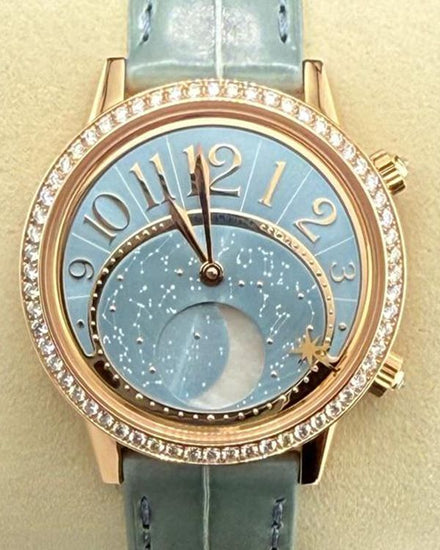 2026 Jaeger-LeCoultre Rendez-Vous Celestial 36MM Blue Dial Leather Strap (Q3522480)