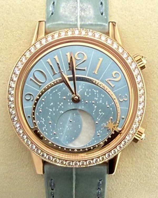 2026 Jaeger-LeCoultre Rendez-Vous Celestial 36MM Blue Dial Leather Strap (Q3522480)