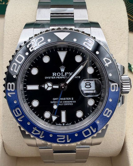 2026 Rolex GMT-Master II "Batman" 40MM Black Dial Oyster Bracelet (126710BLNR)