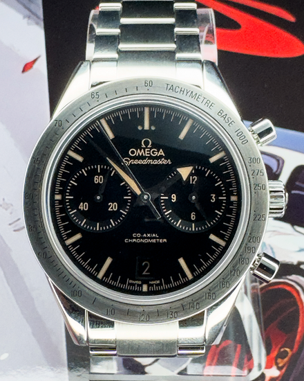 Omega Speedmaster '57 41.5MM Black Dial Steel Bracelet (331.12.42.51.01.002)