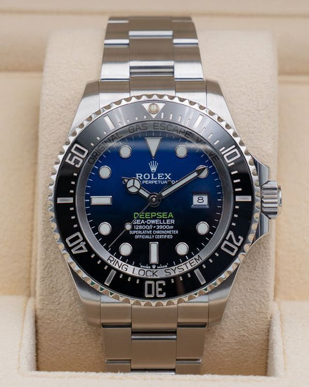2021 Rolex Sea-Dweller Deepsea 44MM Black Dial Oyster Bracelet (126660)