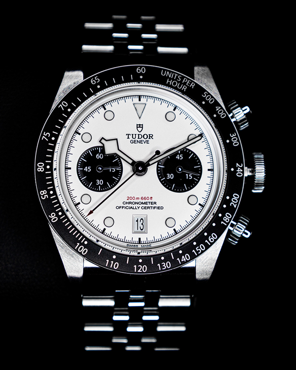 No Reserve - 2026 Tudor Black Bay Chrono "Panda" 41MM White Dial Steel Bracelet (79360N)