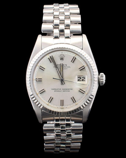 1975 Rolex Datejust 36MM Silver Dial Jubilee Bracelet (1601)