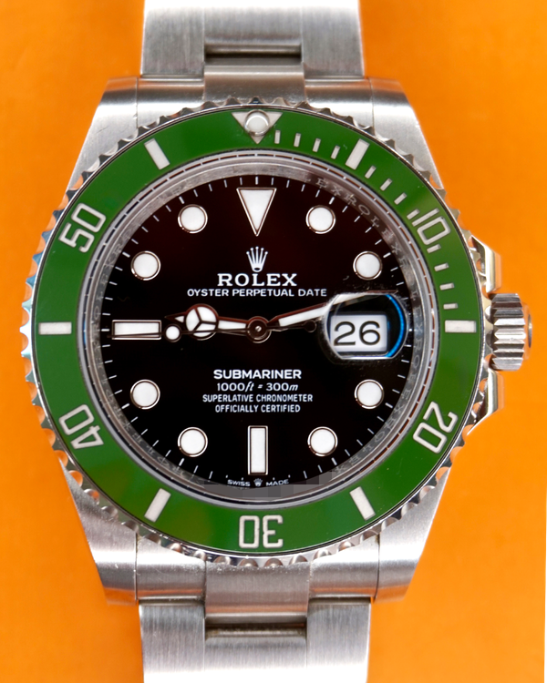 2024 Rolex Submariner Date "Starbucks" 41MM Black Dial Oyster Bracelet (126610LV)