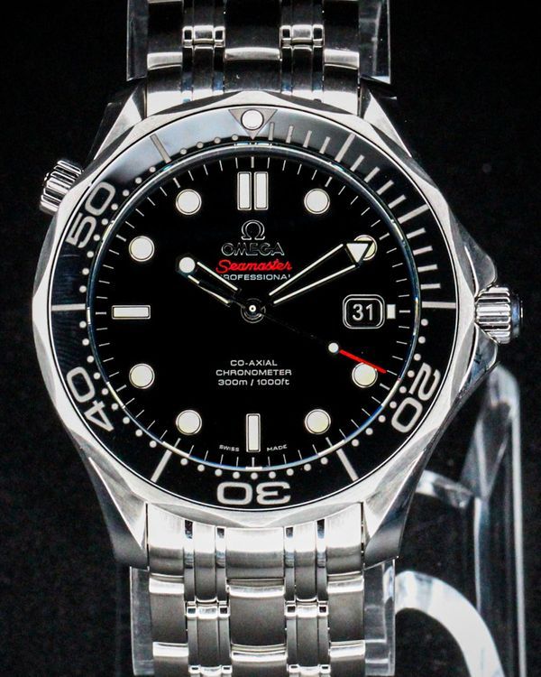 No Reserve - 2019 Omega Seamaster Diver 300M 41MM Black Dial Steel Bracelet (212.30.41.20.01.003)