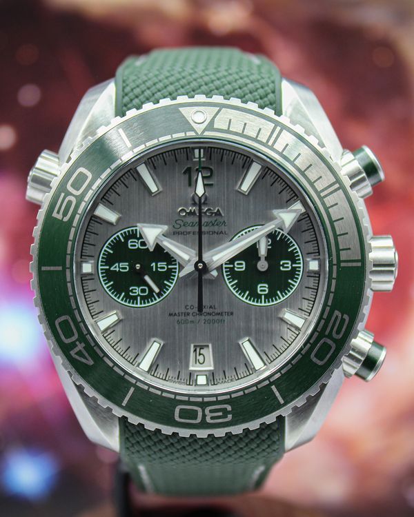 2026 Omega Seamaster Planet Ocean 600M 45MM Silver Dial Rubber Strap (215.32.46.51.06.001)