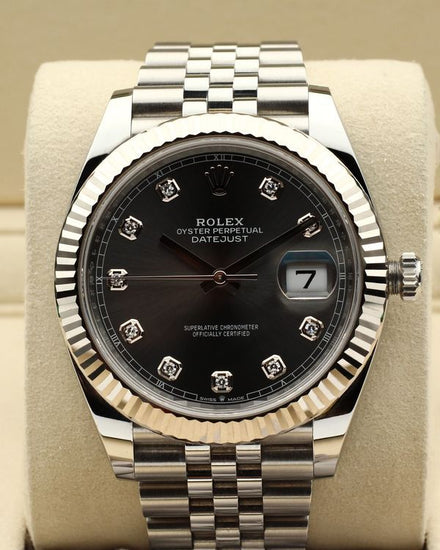 2025 Rolex Datejust 41MM Rhodium Dial Jubilee Bracelet (126334)