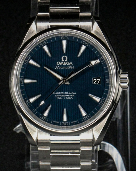 No Reserve - 2024 Omega Seamaster Aqua Terra 150M 41.5MM Blue Dial Steel Bracelet (231.10.42.21.03.003)