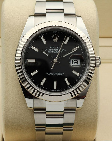 2026 Rolex Datejust 41MM Black Dial Oyster Bracelet (126334)