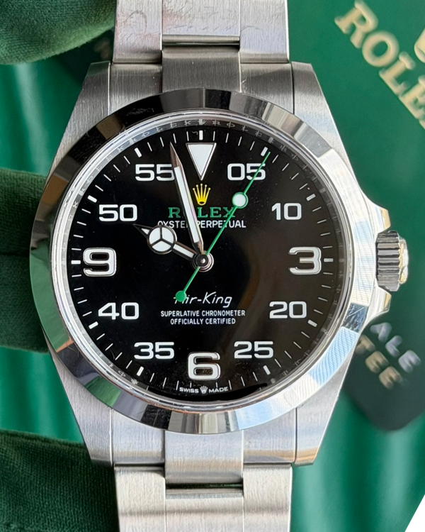 2024 Rolex Air-King 40MM Black Dial Oyster Bracelet (126900)