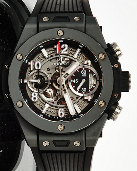 2021 Hublot Big Bang Unico "Black Magic" 42MM Skeleton Dial Rubber Strap (441.CI.1170.RX)